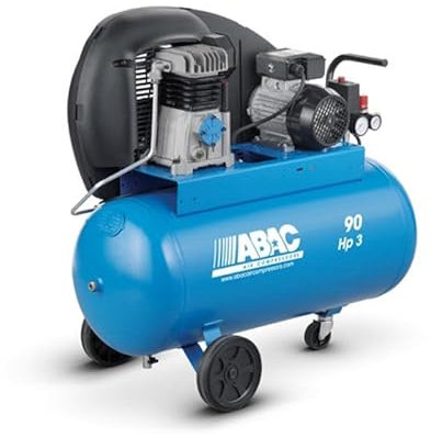 Compresseur à piston 3 CV 90 litres ABAC