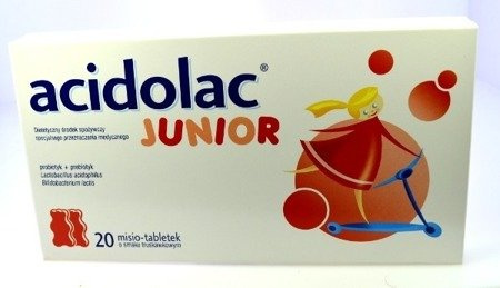 Acidolac Junior Dietary Supplement 20tabs