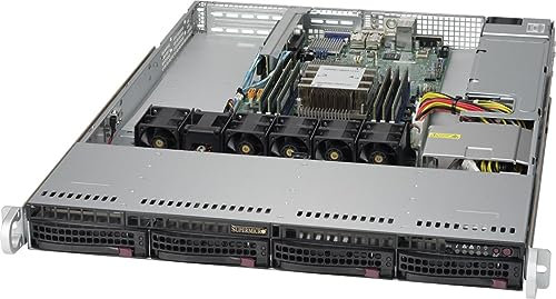 Supermicro SuperServer 5019P-WT Intel C622 LGA 3647 (Socket P) Rack (1U) schwarz