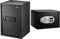 Amazon Basics - Caja fuerte para casa, 51 l + Caja fuerte (14L), color negro
