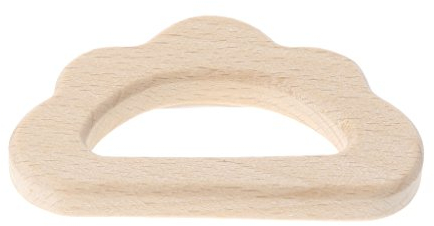 Ncbvixsw Jouet en bois naturel pour bébé avec nuage biologique