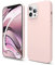elago Premium Silicone Case for iPhone 12 Pro Max (6.7), Full Body Protection : 3 Layer Shockproof Cover (Lovely Pink)