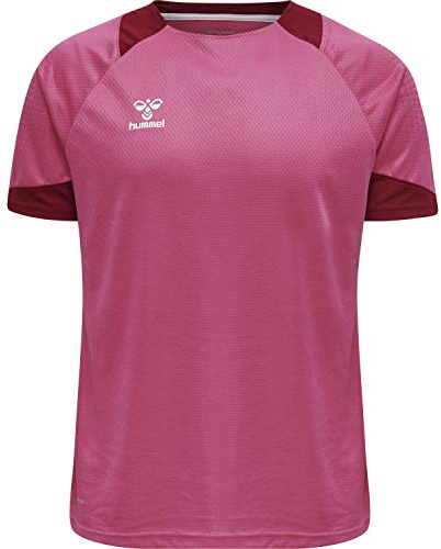 hummel Kinder Trikot Lead S/S Poly Jersey 207394 Raspberry Sorbet 128