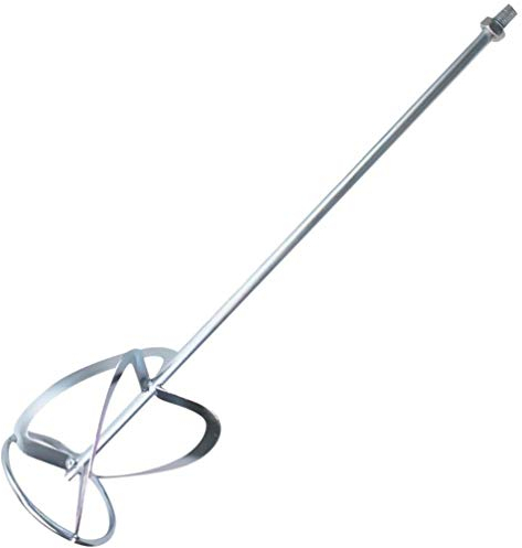 Balacoo Metal Drill Bits Stainless Steel Paint Mud Mixer Concrete Drill Mixing Rod Heavy Duty Cement Compound Mixer Professional Drywall Tool for Electric Drill Hammer Concrete Mixer