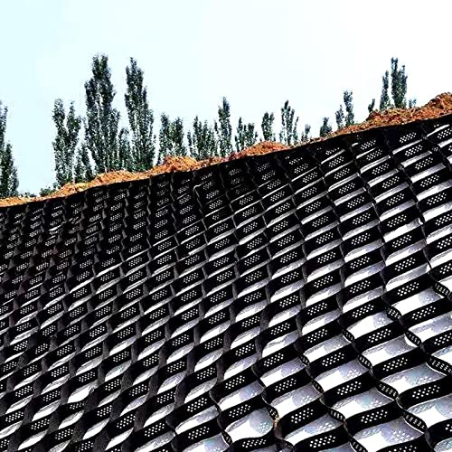 MLYYJH Kiesgitter Kiesmatten Kieswaben 5 8 10 M Ground Geo Grid Fertiger - Faltender durchlässiger Schneidetisch Bienenwabe Kiesgitter Stabilisator, Parkplätze/Terrassen/Schuppen