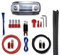 EBROM Batteriekabel Vollkupfer Car Hifi Kabel Set 10mm2, 16mm2, 25mm2, 35mm2, 50mm², Pluskabel + Massekabel, AFS oder ANL Sicherungshalter + Sicherung, Ringkabelschuhe + Gabelschuhe + 1 Meter Leerrohr