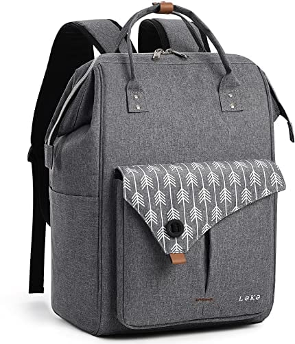 Lekesky Backpack Womens Travel Backpack Extra Large Rucksack Bag for Women Men,17.3 Backpack,Grey
