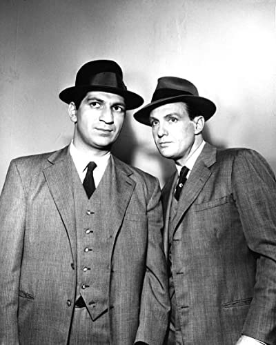 The Untouchables (TV) Nicholas Georgiade, Robert Stack 25,4 x 20,3 cm Foto