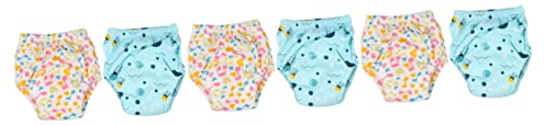 ibasenice 6 Stk Auslaufsichere Trainingshose Für Babys Neugeborene Windeln Babywindelhose Wiederverwendbare Babywindeln Windeleinlagen Einstellbar Wickelunterlage Stoff (baumwolle) Kleinkind