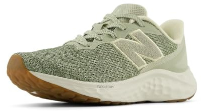 New Balance Damen Fresh Foam Arishi V4 Laufschuh, Olivine/Dark Olivine/Turtledove, 37.5 EU