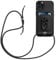 KK KENIK Case for iPhone 15 Pro Lanyard with Ring Holder Liquid Silicone Slim Fit Shockproof Protective Card Wallet with Adjustable Neck Strap Lanyard iPhone 15 Pro Cover Black