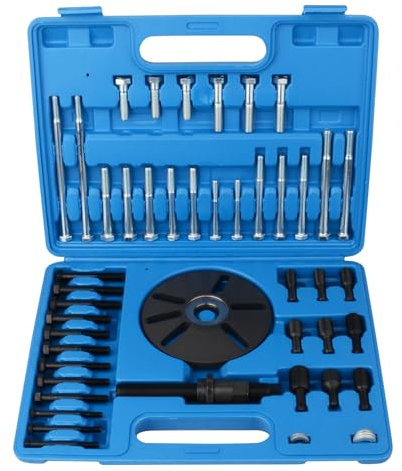 DAYUAN Harmonic Balancer Puller Removal & Installation Tool Kit Flywheel Remover Crankshaft Pulley Removal Steering Wheel Pulling Set