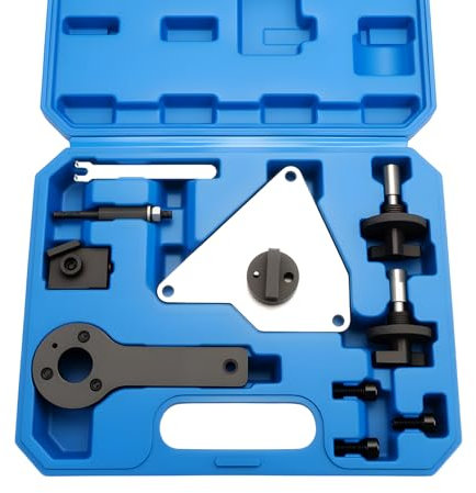 Taesayl Nockenwellen Arretier Werkzeug Steuerzeiten Werkzeug Satz Passend Für Alfa Romeo Mito, Lancia Delta, Fiat Punto Kompatibel Mit Multiair 1.4 Motor Code 955A6.000 955A2.000