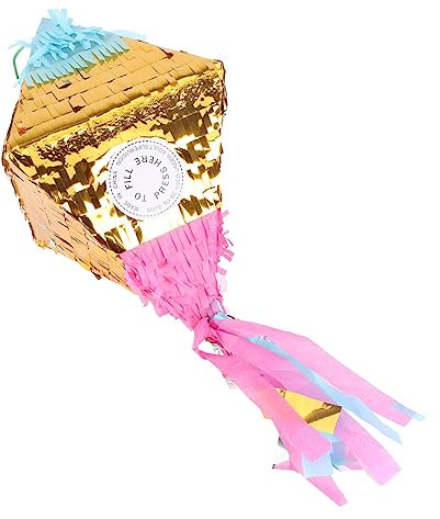 TOYANDONA 1stück Piñata Spielzeug Für Junge Mädchen Lustiges Befüllbares Party-accessoire Für Geburtstagsfeiern Aus Stabilem Für Süßigkeiten Spielzeuge Für Outdoor-aktivitäten Und