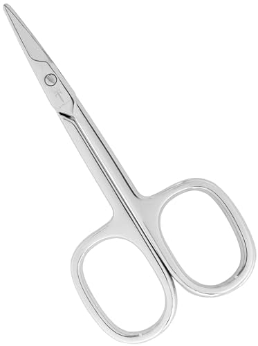 Schwertkrone Nagelschere Baby abgerundet - Made in Germany - auch für Diabetiker - Nagelschere Kinder Babyschere Kindernagelschere