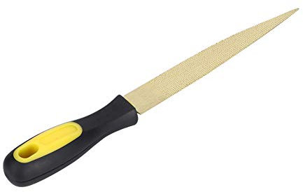 Gentle Touch Holzfeile, 6 Zoll, 8 Zoll, 10 Zoll Holzschnitzwerkzeug, Modellbau (Goldfeile 6 Zoll + Verpackungsbeutel)