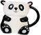OFFSCH Taza De Cerámica Panda Diseño Kawaii Taza Decorativa Para Agua Original Para Amantes De Animales Para Casa Y Oficina