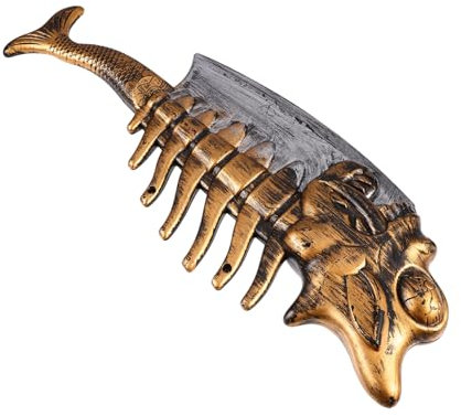 VICASKY Fishbone Chopper Toy Boys and Girls Role Play Toy Halloween Performance Prop Stage Cosplay Prop