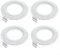 Lot de 4 bobines compatibles avec débroussailleuses FSE52, FSA57 et FSA30C32, outil d'entretien de pelouse