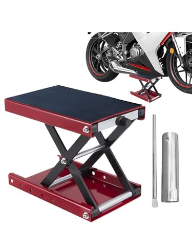 Motorradheber Scherenheber Mit Breiter Plattform Motorrad Arbeitsbock
