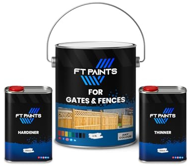 FabioT. FT Paints 3.0L Kit 2K Anti-Rust Metal Paint with Hardener E9005 For Decorative Metalwork- RAL 7012-Basalt Grey
