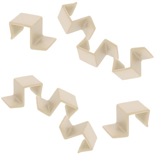ZUNOXAZ Babybettgestellhalterungen Praktischer Stauraum aus Kunststoff 10 Stück für 1,8-2cm Dicke Lattenroste Einfache Montage und Heimgebrauch
