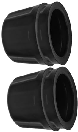 Abaodam Lot de 2 Capuchons en Caoutchouc Anti-poussière pour Moyeu de Roue Quad 110-250cc, Protection Étanche pour Remorque et Voiturette de Golf, Bouchons Résistants et Adaptés aux Roues