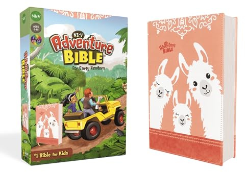 NIrV, Adventure Bible for Early Readers, Leathersoft, Coral, Full Color