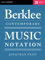Berklee Contemporary Music Notation. Arbeitsheft.