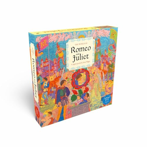 The World of Romeo and Juliet: A 1000-piece Shakespearean jigsaw puzzle by Anna Higgie: A 1000-piece Shakespearean jigsaw puzzle by Anna Higgie