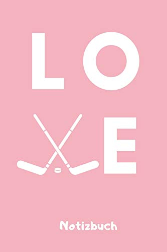 LOE NOTIZBUCH: A5 Notizbuch TAGEBUCH Geschenk für Eishockeybuch | Eishockey Fans | Training | Geschenkidee | Wintersport | Schönes Buch | Journal | Kalender | Terminplaner