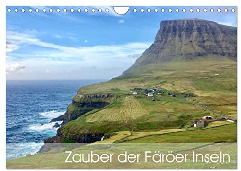 Zauber der Färöer Inseln (Wandkalender 2026 DIN A4 quer), CALVENDO Monatskalender: Eine Inselgruppe mitten im Atlantik (CALVENDO Orte)