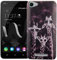 König Design Handyhülle kompatibel mit Wiko Jerry Silikon Case Hülle Sturzsichere Back-Cover Handyhülle - Lustige Giraffen