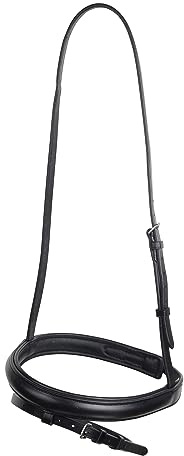 Collegiate Flash Noseband IV, Black, Cob