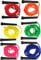 DON Skipping Rope Jumping Fitness Boxercise Plastic Handle Nylon Rope Gym Exercise 3m/10ft Pack of 6