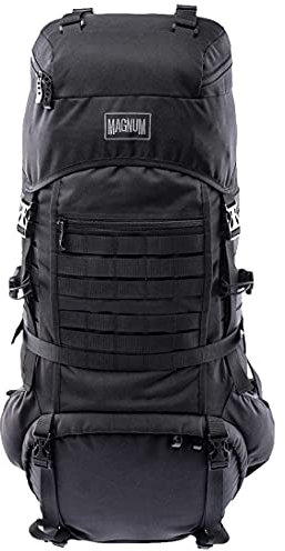 Magnum Bison BLK-BLK, Herren, plecaki, Black, 75, 65