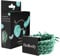 Bellody® Original Haargummis - Sundance Edition - Stylisch geflochtener Haargummi mit starkem Halt (4er Set - Euphoria) - Damen Haarschmuck in Mint Grün