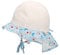 Sterntaler Mädchen Sonnenhut Blumenkranz Hut, Weiss, 53