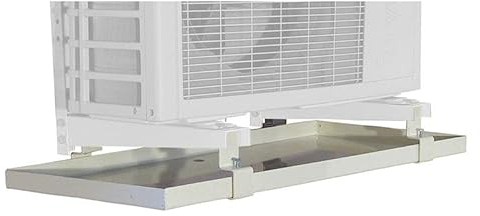 Bandeja de Condensación con Soporte para Aire Acondicionado para Evitar el Goteo de Agua de la Máquina Exterior de Aire Acondicionado (930x350 mm)