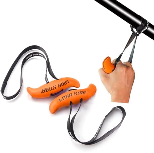 LARA STAR Poignées de Traction - Sangle de Fitness - Robuste - pour entraînement - pour la Maison, la Salle de Sport, Les Barres de Traction et Les Machines à Tirer