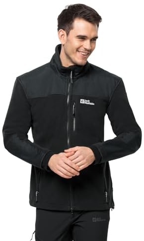 Jack Wolfskin Herren Blizzard Fz M Jacket, Schwarz, L EU