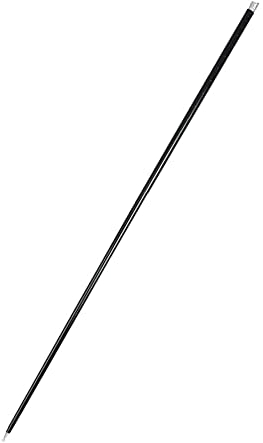 Uposao 130CM Magischer Zauberstab,Professioneller Zauberstab Magic Metall Pocket Stick Taschenstab Tragbare Pocket Staff für Zaubertricks Zubehör Erwachsene Bühnenleistung Zauberspiel,Schwarz