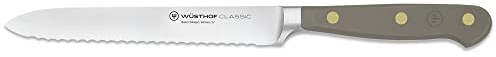WÜSTHOF Classic Aufschnittmesser 14 cm, Velvet Oyster (Grau), 5