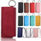 [20+ Farben] e-smoQ Tasche kompatibel mit IQOS ILUMA, Hochwertiges Etui für Starterset (weinrot)