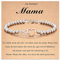 Aunis Geschenk für Mama, Mama Geschenk Armband Geburtstag für Beste Mutter Frauen Damen Geburtstagsgeschenk Weihnachtsgeschenke Muttertagsgeschenk Ostergeschenke Personalisierte Valentinstag