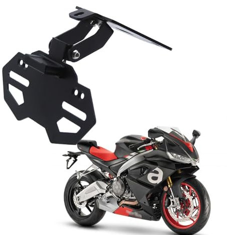 Motorrad Kurzes Kennzeichenhalter Halterung kompatibel mit für Aprilia RS660 Tuono 660 RSV4 FACTORY 2021 2022 2023