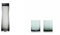 Blomus -SPLASH- Wasserkaraffe aus Rauchglas, rauch/dunkelgrau & 63914 MERA Trinkgläser, Glas, Smoke, 2 Stück (1er Pack)