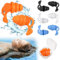 Zocipro 4 Paires Bouchon d'oreille Piscine pour Adultes, En Silicone Souple Imperméables et Réutilisables, pour le Surf, la Plongée en Apnée, la Piscine et la Douche