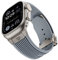 RYLIXAR Bracelet en silicone robuste pour Apple Watch Ultra 2 49mm 45mm 44mm 42mm,pour iWatch Ultra Series 9 8 7 6 5 4 3 2 1 SE (42mm/44mm/45mm/49mm, Gris)