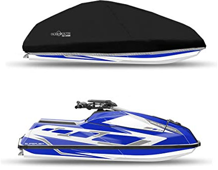 Oceansouth + Housse intégrale personnalisée + Compatible avec + Yamaha Jet Ski + Superjet. Coffre de Rangement, canapé, bâche, Protection d'angle pour Jet Ski.